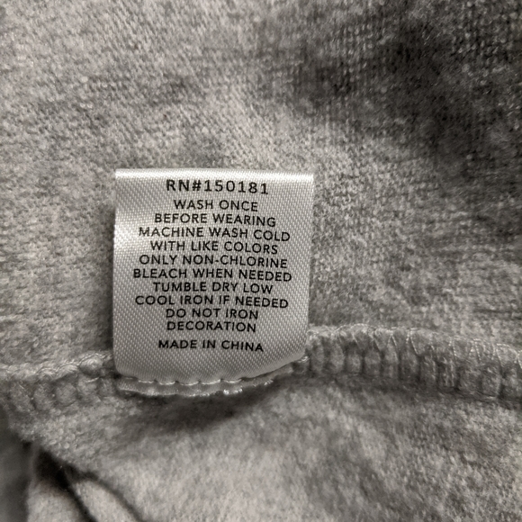 Grayson/Threads Hoodie Sweater Grey L - Picture 8 of 9